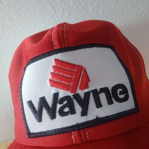 Vintage Wayne Feed Patch Snap Back Trucker Hat - Picture 2 of 9